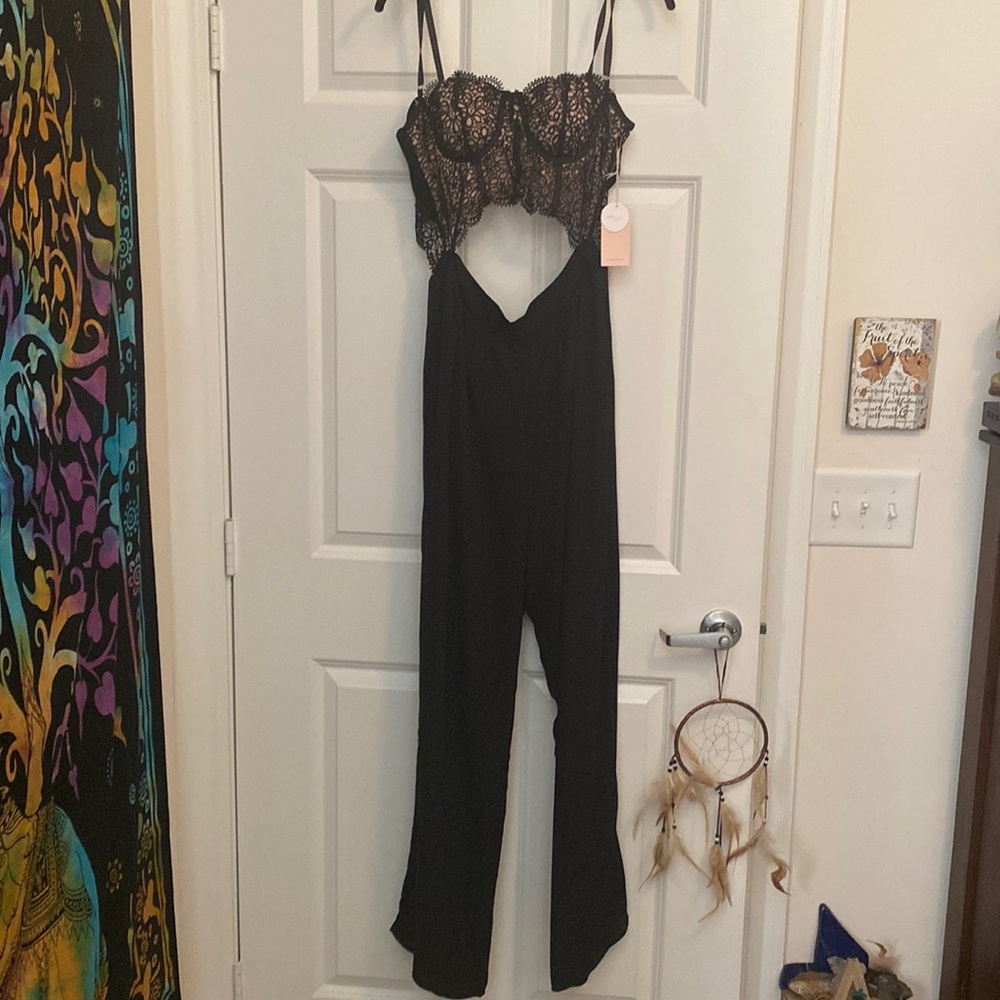 Blashe Lace Long Jumpsuit